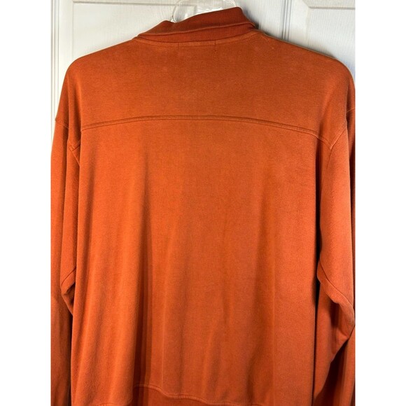 Eight Eight Sweat Jacket Men's XL Burnt Orange Long Sleeve Athletic Full Zip - Picture 7 of 8
